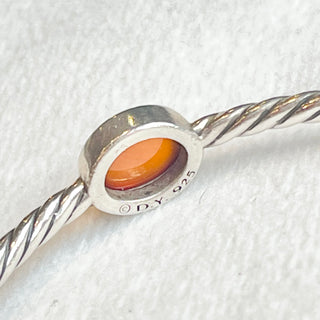 DAVID YURMAN Orange Stone Bangle