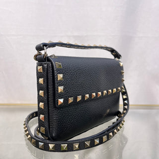 VALENTINO Mini Rockstud Black Crossbody