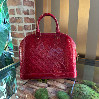 LOUIS VUITTON Vernis Alma GM