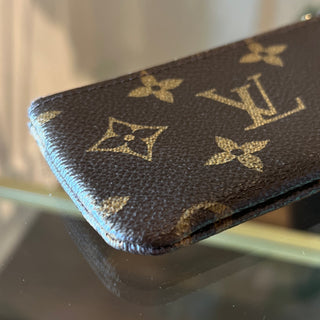 LOUIS VUITTON LV Monogram Key Cles Pouch