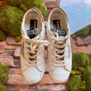 GOLDEN GOOSE Superstar Private Edt White Leather Sneakers SZ 39 (US 9)