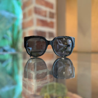 GUCCI GG014SA 001 Black Acetate Square Eye Sunnies