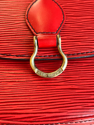 LOUIS VUITTON Red Epi St. Cloud PM VI0971
