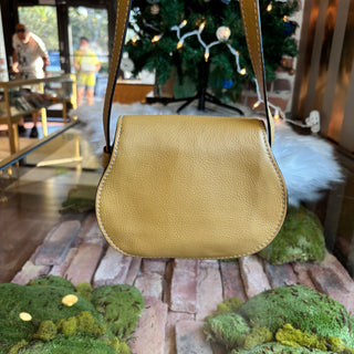 CHLOE Yellow Mini Marcie Crossbody