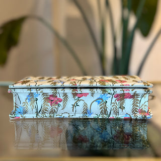 Christian Dior Multicolor Calfskin Lady-Dior Wallet on Chain