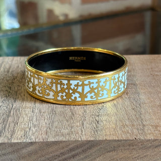 HERMES Balcons du Guadalquivir Wide Bangle
