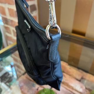 PRADA Black Nylon Messenger Bag