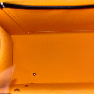 GOYARD Saigon PM Goyardine Canvas Clamecy Cowhide Top Handle