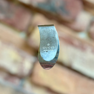 GUCCI Money Clip Silver
