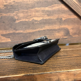 GUCCI Dionysus Medium GG Supreme Monogram Textured Dollar Calfskin Shoulder Bag