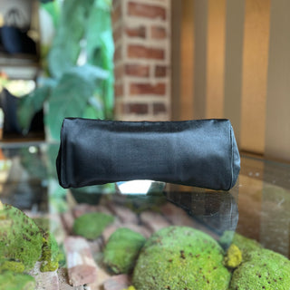 PRADA Black Raso Silk Clutch