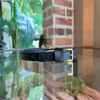 LOUIS VUITTON Bandouliere Black Leather Strap