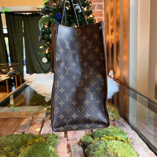 LOUIS VUITTON OnTheGo GM Brown Giant Reverse Monogram Tote Bag