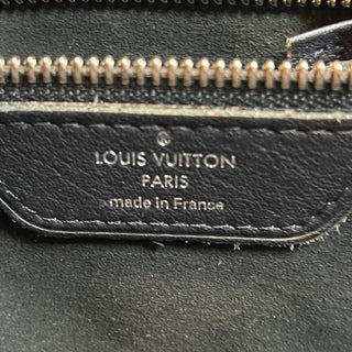 LOUIS VUITTON Antheia GM Black Monogram Lambskin Leather Hobo Bag