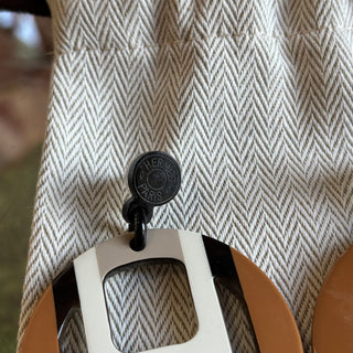 HERMES H Equipe Earrings