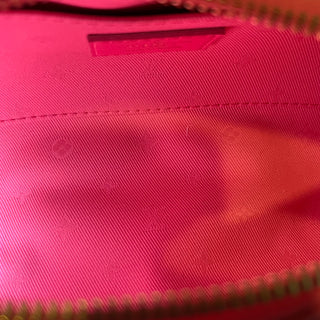 LOUIS VUITTON Bubblegram Papillon BB Dragon Fruit Monogram Leather Satchel Bag