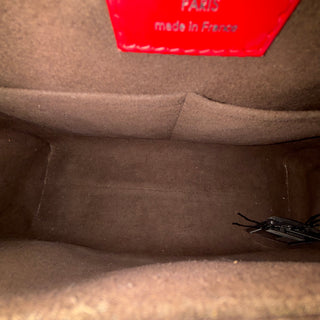 LOUIS VUITTON Red Epi Cluny MM
