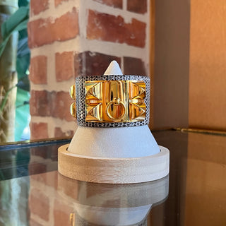 HERMES Collier De Chien Bracelet SZ T3
