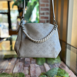 LOUIS VUITTON Babylone BB Mahina Leather Tote Bag