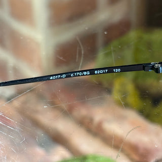 CHANEL 4017-D Crystal CC Rectangle Rimless Sunglasses