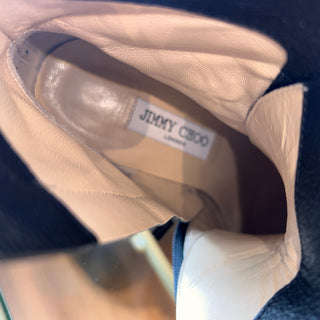 JIMMY CHOO Cruz 65 leather combat boot SZ 40