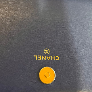 CHANEL Boy Wallet on Chain Square Chevron Quilted Calfskin Crossbody