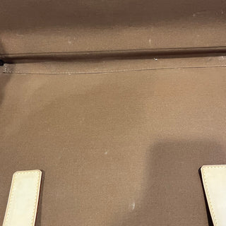LOUIS VUITTON Cupertino Monogram Canvas Brown Briefcase