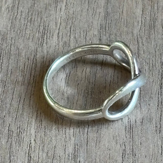 TIFFANY & CO. Infinity Silver Ring Size 4