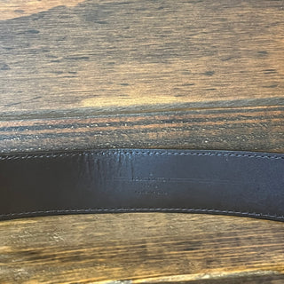 LOUIS VUITTON 40mm LV Initiales Damier Ebene Belt SZ100/40