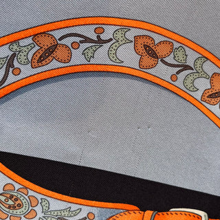HERMES Festival Des Amazones Silk Scarf