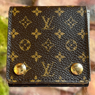 LOUIS VUITTON Mini Folding Jewelry Case Monogram