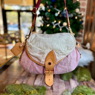 LOUIS VUITTON Denim Monogram Sunshine Bag