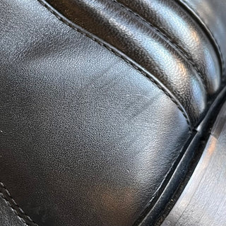 HERMES Black Leather Calfskin Harper Boots SZ 37 (US 7)