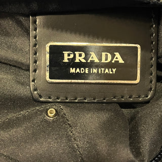 PRADA Black Nylon Crossbody Bag