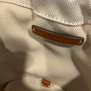 TORY BURCH Raffia Bucket Tote