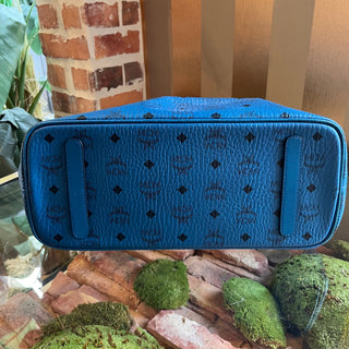 MCM Blue Tote