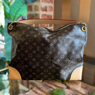 LOUIS VUITTON Berri MM Monogram Hobo