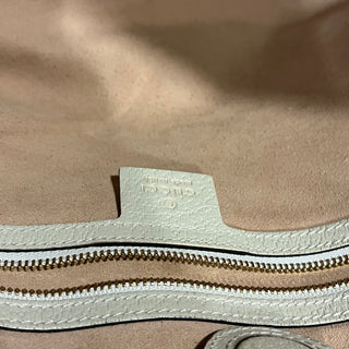 GUCCI Ophidia Medium White GG Supreme Canvas Tote