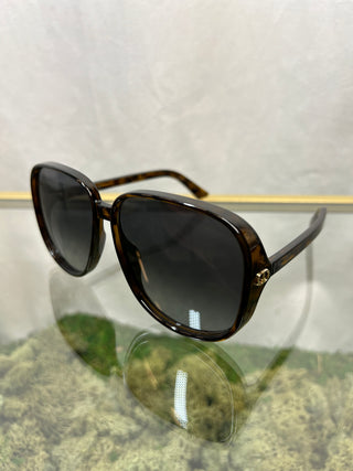 DIOR D-DOLL S1U Tortoise Brown Acetate Sunglasses TS3647