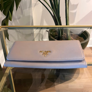 PRADA Saffiano Continental Flap Wallet
