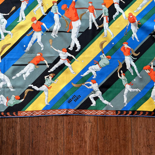 HERMES Pilotari 90CM Mulitcolor Silk Scarf
