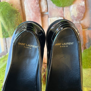 SAINT LAURENT Le Loafer Patent Leather Loafers SZ41(11US)