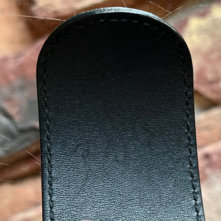 GUCCI GG Marmont Black Leather Wide Belt SZ 95/38