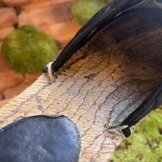 GUCCI Black Matelasse Nappa Leather Marmont Espadrilles SZ 38 (US 8)