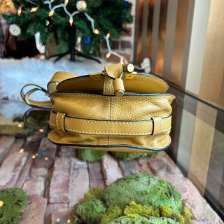 CHLOE Yellow Mini Marcie Crossbody
