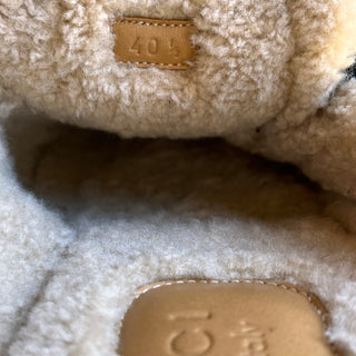 GUCCI Ariel Shearling Slip On Loafers SZ40.5(10.5US)