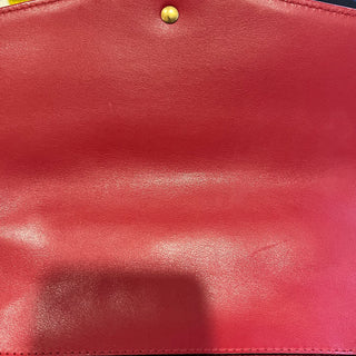 GUCCI Marmont Small Red Quilted Leather Top Handle Bag