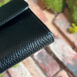 GUCCI Dollar Interlocking GG Black Wallet