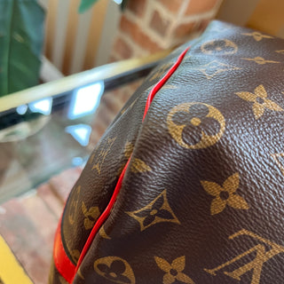 LOUIS VUITTON Keepall Bandouliere 50 Coquelicot Monogram