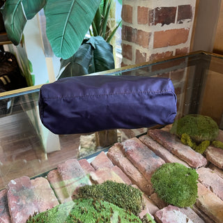 PRADA Purple Nylon Pouch Bag
